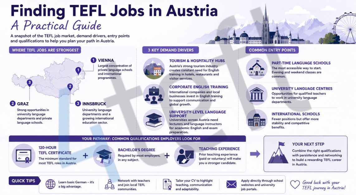 Navigating TEFL Careers in Austria: A Practical Guide 34 Navigating TEFL Careers in Austria: A Practical Guide - 33 - 4 TEFL