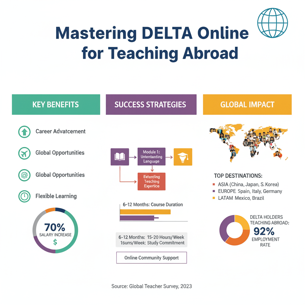 Understanding the DELTA Online Course: Pathways to Teaching Abroad - 3 - 4 TEFL