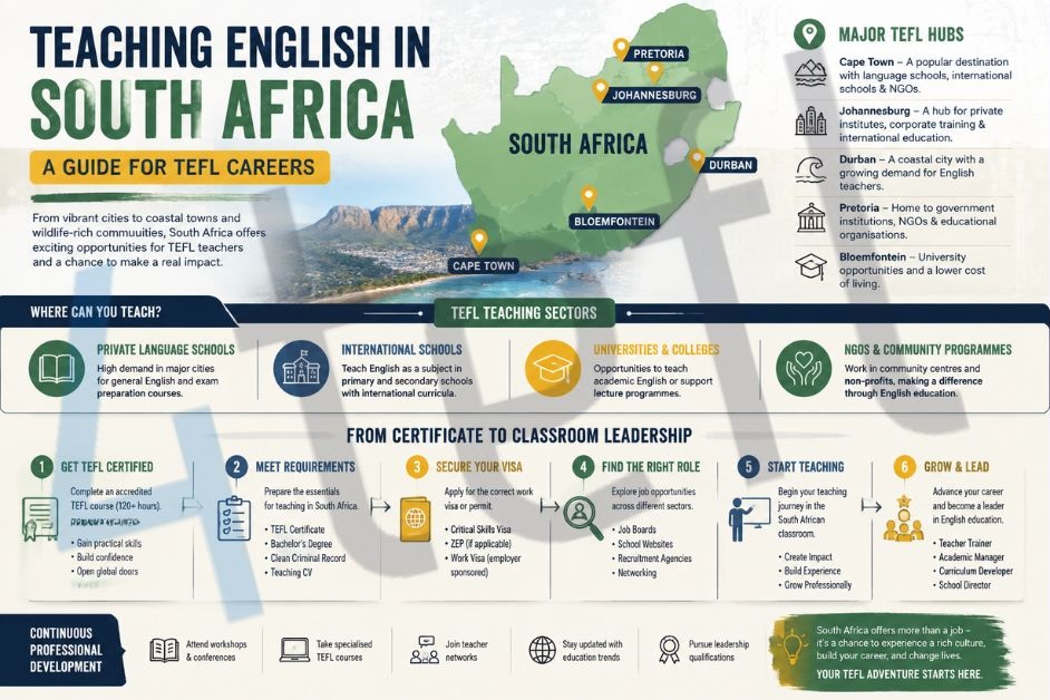 Güney Afrika'da İngilizce Öğretimi: Pratik TEFL Rehberi 36 Güney Afrika'da İngilizce Öğretimi: Pratik bir TEFL Rehberi - 35 - 4 TEFL
