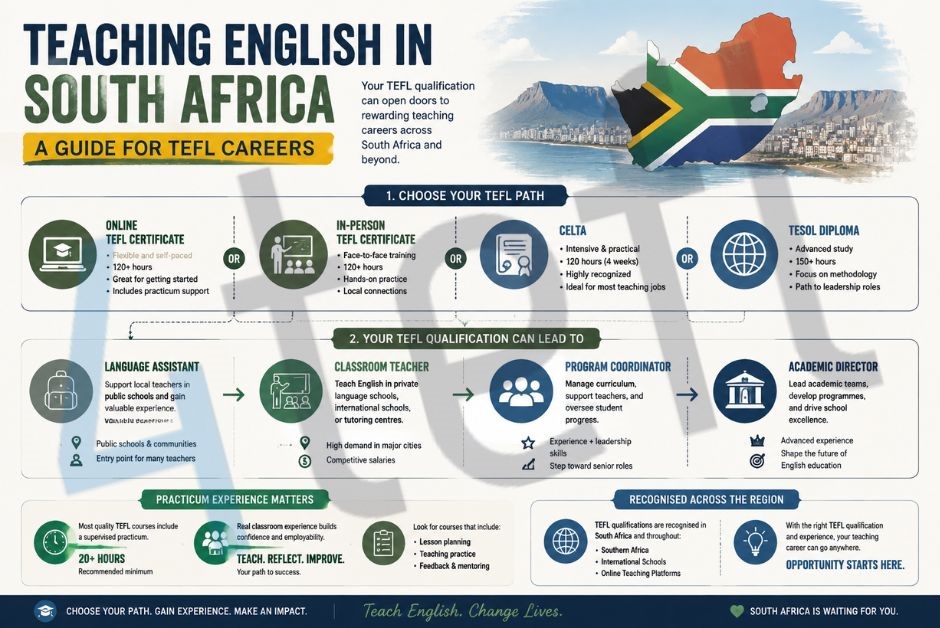 Güney Afrika'da İngilizce Öğretimi: Pratik TEFL Rehberi 38 Güney Afrika'da İngilizce Öğretimi: Pratik bir TEFL Rehberi - 37 - 4 TEFL