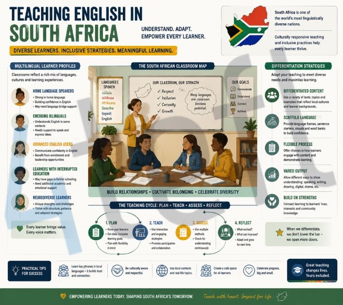 Güney Afrika'da İngilizce Öğretimi: Pratik TEFL Rehberi 44 Güney Afrika'da İngilizce Öğretimi: Pratik bir TEFL Rehberi - 43 - 4 TEFL
