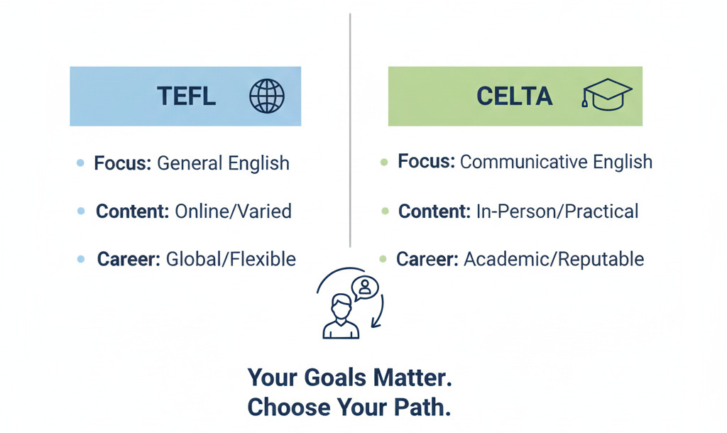 TEFL vs CELTA: Which Certificate Suits Your Goals 6 TEFL vs CELTA: Which Certificate Suits Your Goals - 5 - 4 TEFL