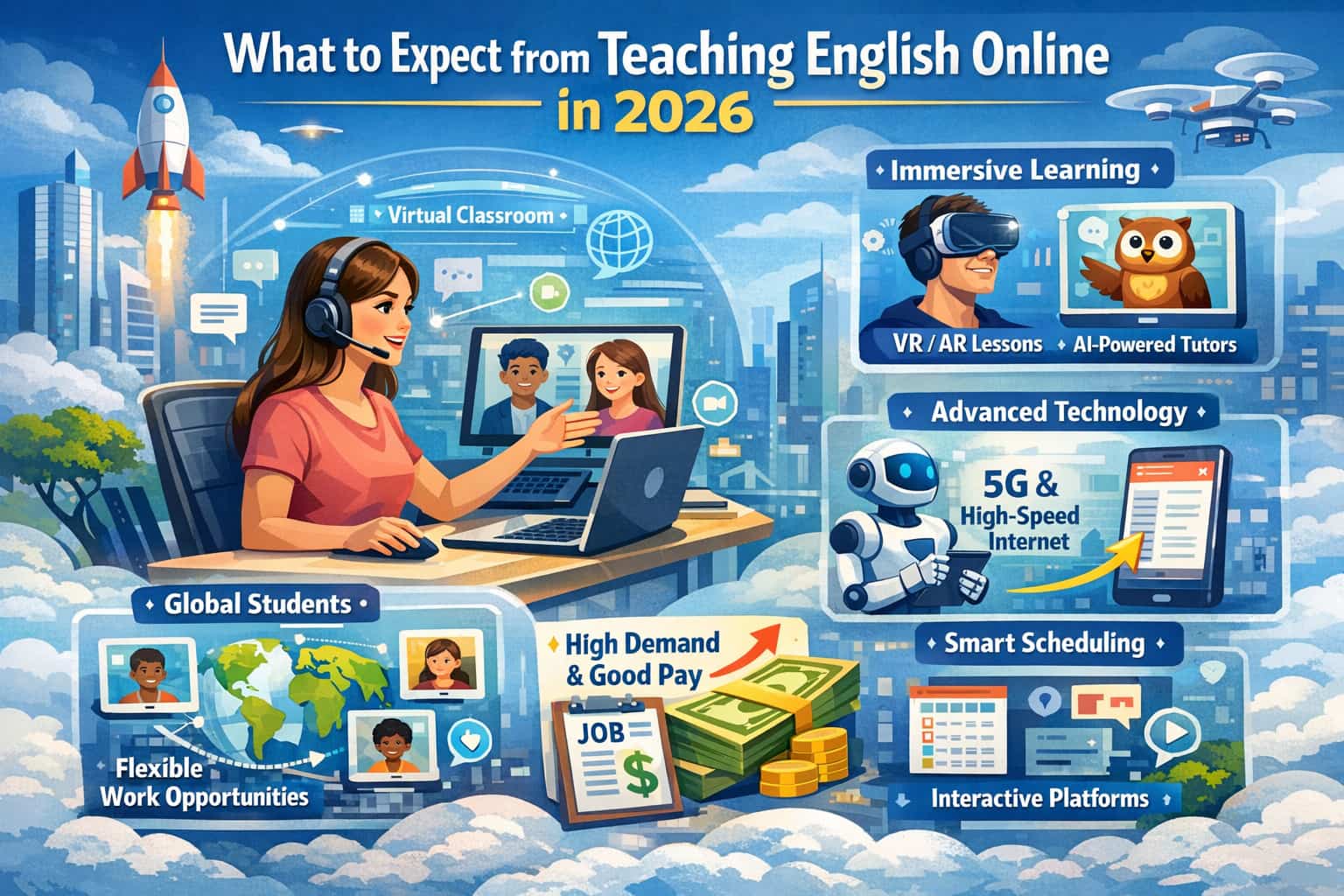 Preparing for 2026: The Online English Teaching Landscape 34 Preparing for 2026: The Online English Teaching Landscape - 33 - 4 TEFL