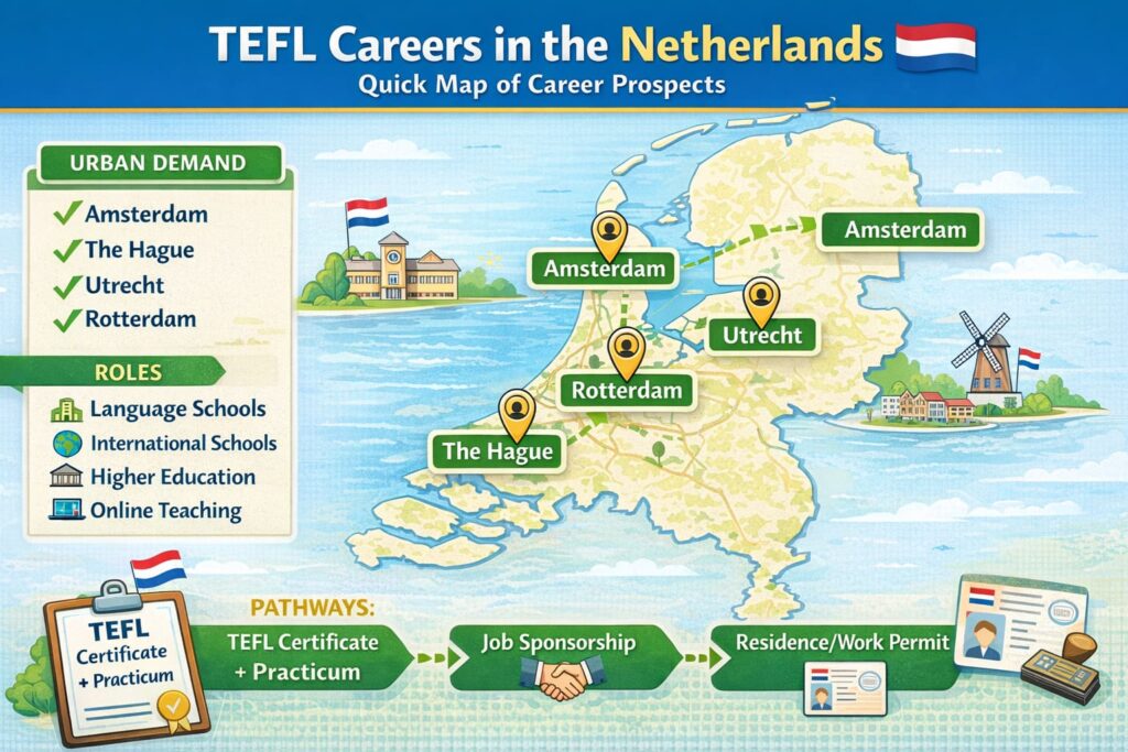 How to Teach English in the Netherlands: A Practical TEFL Roadmap 34 How to Teach English in the Netherlands: A Practical TEFL Roadmap - 33 - 4 TEFL