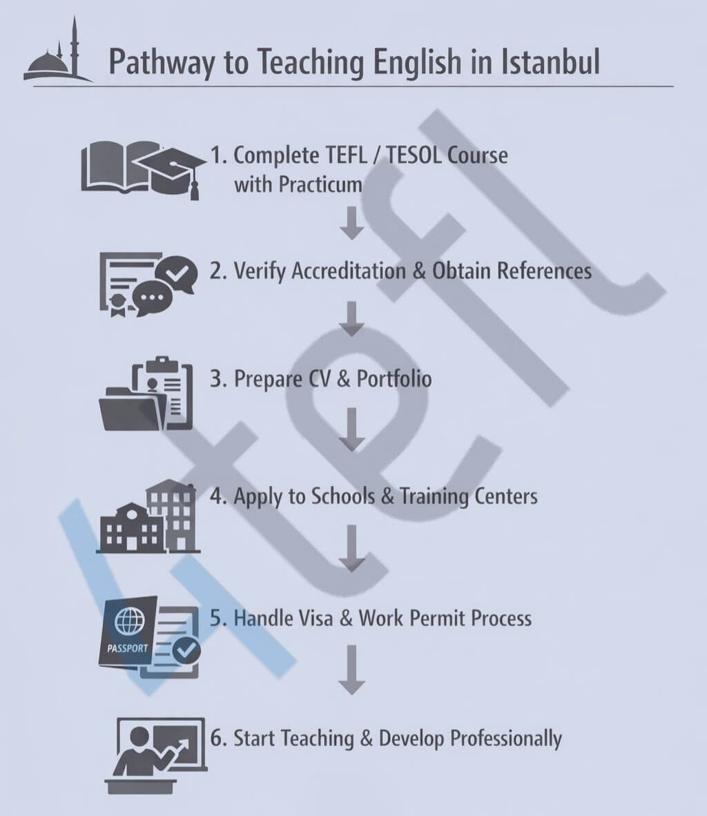 Ensino de inglês em Istambul: Certificação TEFL e Carreiras 34 Ensino de inglês em Istambul: Certificação TEFL e Carreiras - 33 - 4 TEFL