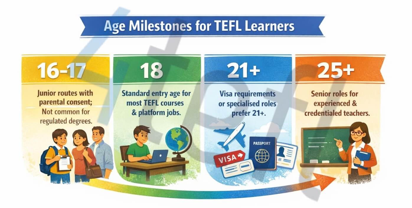 Age in TEFL: Navigating Online and Abroad Careers 34 Age in TEFL: Navigating Online and Abroad Careers - 33 - 4 TEFL