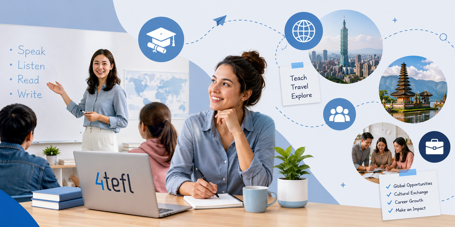 Сертификация TEFL: Практическое руководство для вашей преподавательской карьеры 34 Сертификация TEFL: Практическое руководство для вашей преподавательской карьеры - 33 - 4 TEFL