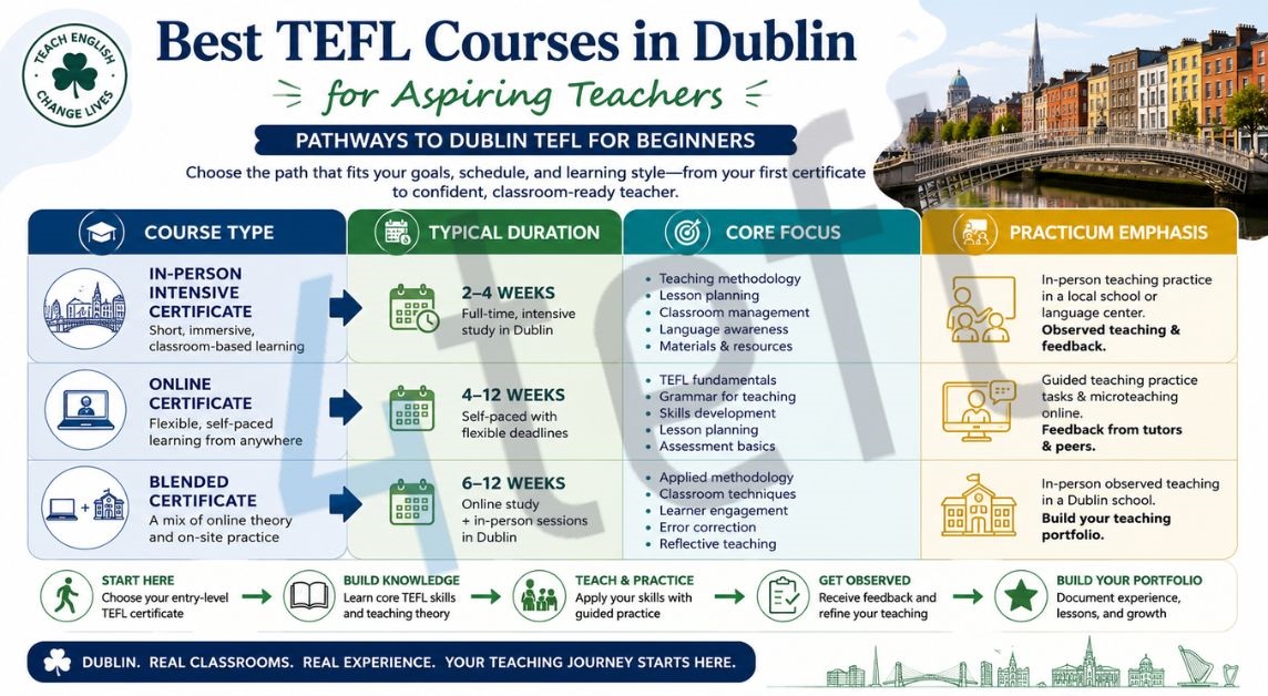 Dublin TEFL: A Practical Guide for Aspiring Teachers 34 Dublin TEFL: A Practical Guide for Aspiring Teachers - 33 - 4 TEFL