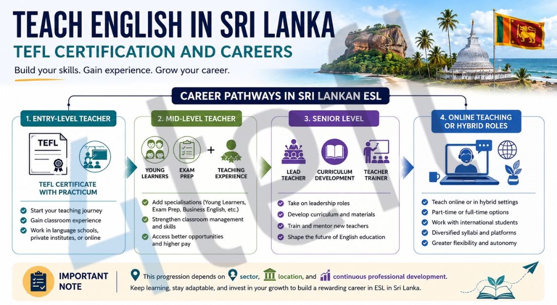 Sri Lanka'da İngilizce Öğretimi: Sertifikasyon ve Kariyer Yollarında Navigasyon 38 Sri Lanka'da İngilizce Öğretimi: Sertifikasyon ve Kariyer Yollarında Navigasyon - 37 - 4 TEFL